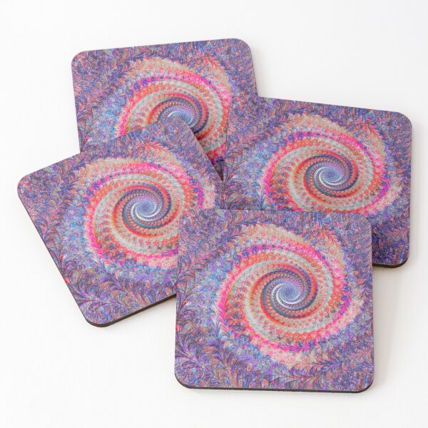 Item preview, Abstract Multicolored Floral Fractal Swirl Mix 13 designed and sold by SXW Designs.