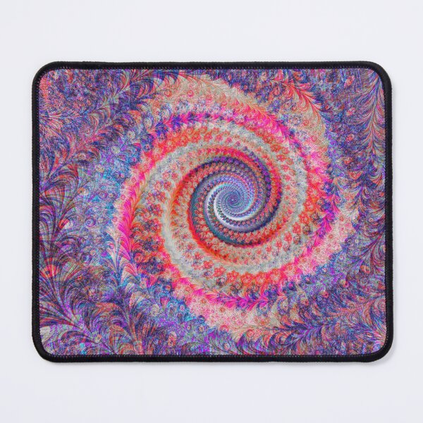 Item preview, Abstract Multicolored Floral Fractal Swirl Mix 13 designed and sold by SXW Designs.