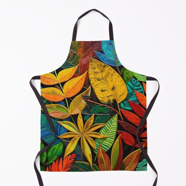 Item preview, Tropical Leaves Island-Style Vibrantly Textured Designs Art designed and sold by DEC02.