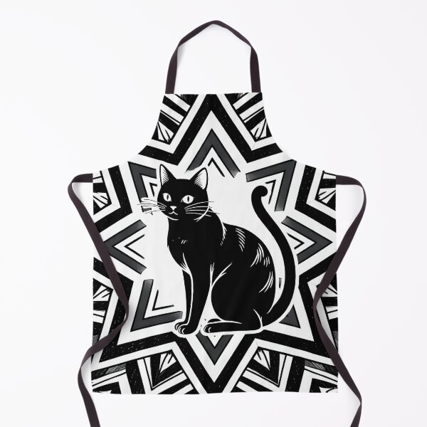 Item preview, A cat in a geometric pattern designed and sold by Nomad-Maynard.