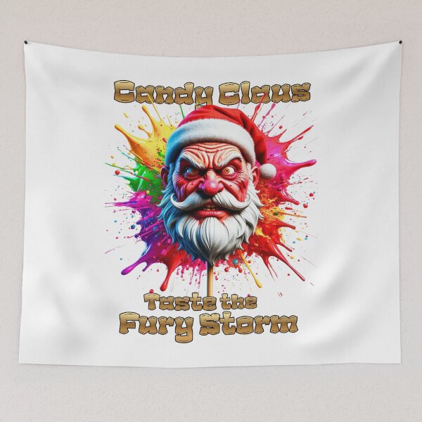 Item preview, Angry Santa Claus Gift – Furious Lollipop Family Christmas Design designed and sold by Nox Studios.