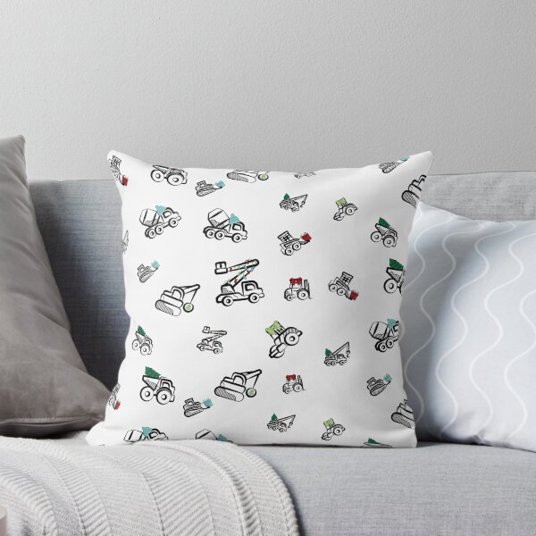 Item preview, Oh Christmas Trucks - Black Outline designed and sold by Holly Norine Design.
