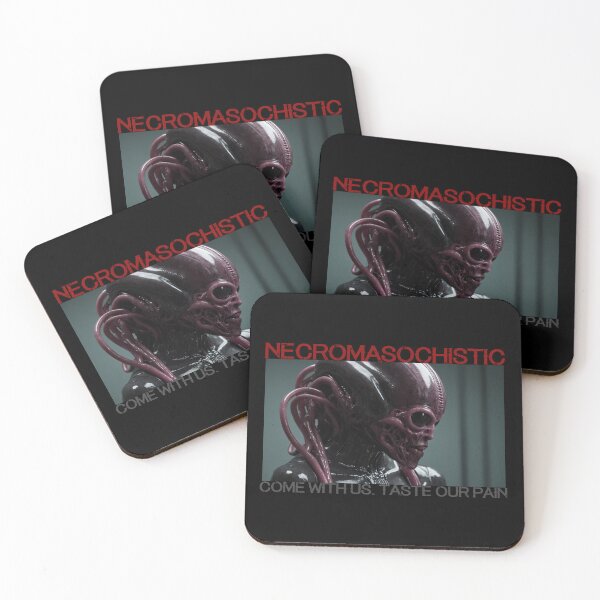 Item preview, necromasochistic. ORIGINAL HORROR ART MERCH designed and sold by Tabu Brand.