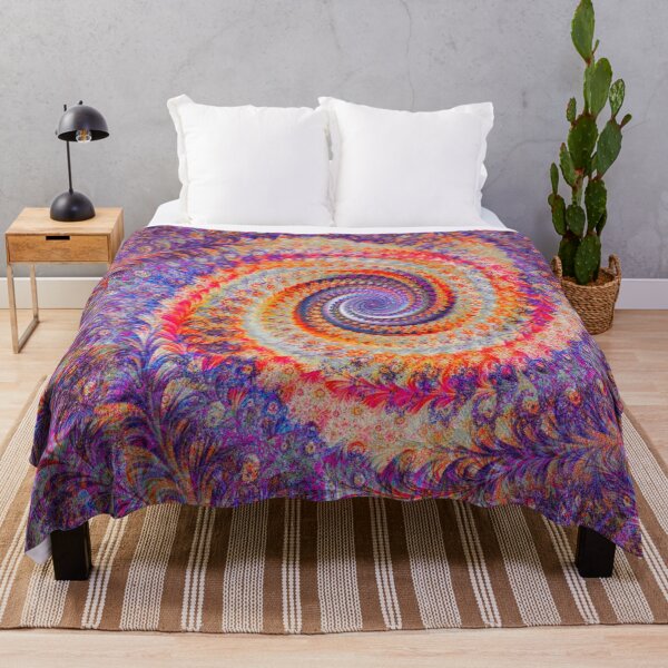 Item preview, Abstract Multicolored Floral Fractal Swirl Mix 14 designed and sold by SXW Designs.