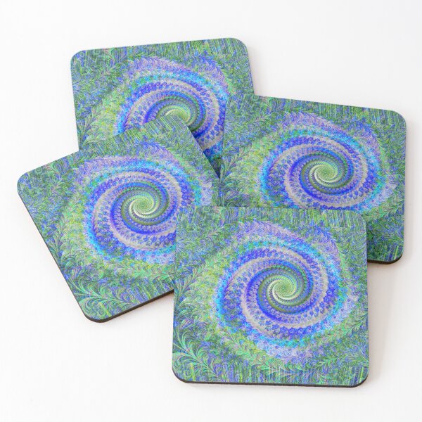 Item preview, Abstract Multicolored Floral Fractal Swirl Mix 15 designed and sold by SXW Designs.