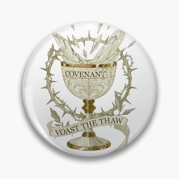 Item preview, Frosted Chalice Covenant T-Shirt | Toast the Thaw Goblet Graphic tee for Sarcastic Winter Vows & Luxury Humor designed and sold by YMLux.