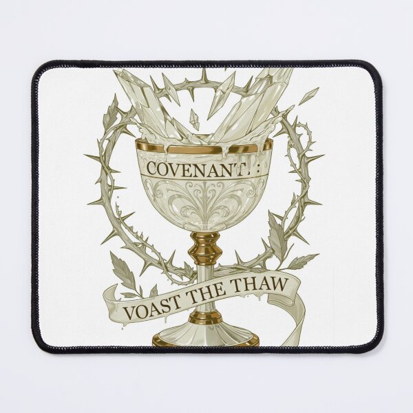 Item preview, Frosted Chalice Covenant T-Shirt | Toast the Thaw Goblet Graphic tee for Sarcastic Winter Vows & Luxury Humor designed and sold by YMLux.