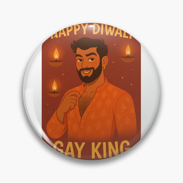 Item preview, Diwali Celebration with Flirty Gay King Energy designed and sold by Aryabek.