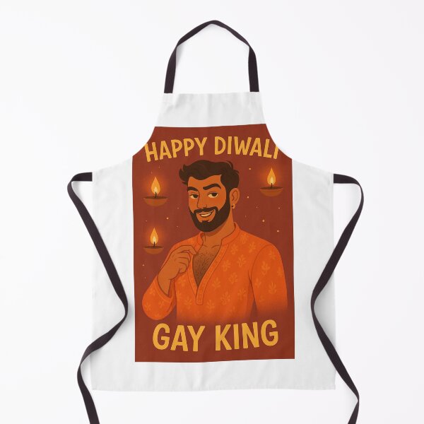 Item preview, Diwali Celebration with Flirty Gay King Energy designed and sold by Aryabek.