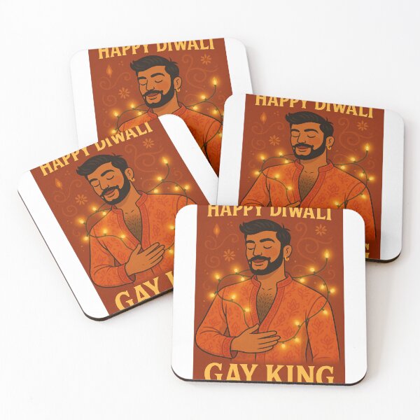 Item preview, Glowing Diwali Wishes for a Handsome Gay King designed and sold by Aryabek.