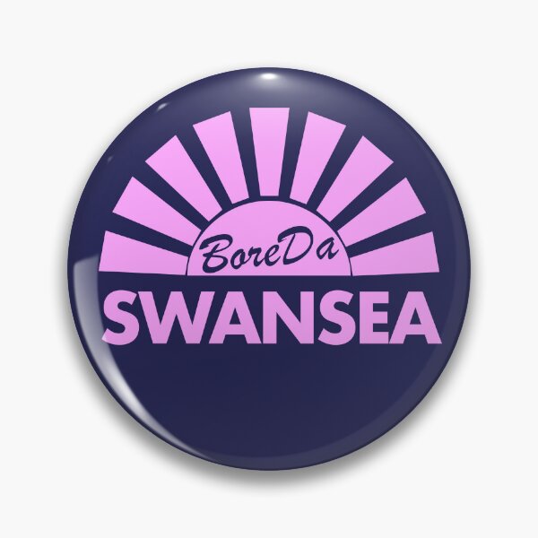 Item preview, Bore Da Swansea Good Morning South Wales Lilac designed and sold by unREST-design.