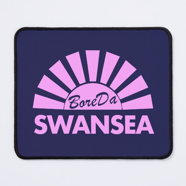 Item preview, Bore Da Swansea Good Morning South Wales Lilac designed and sold by unREST-design.