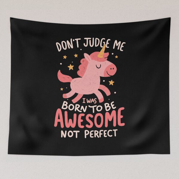 Item preview, Born to be awesome not perfect designed and sold by koalateess.