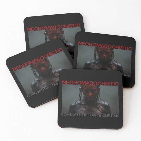 Item preview, necromasochistic. ORIGINAL HORROR ART MERCH designed and sold by Tabu Brand.