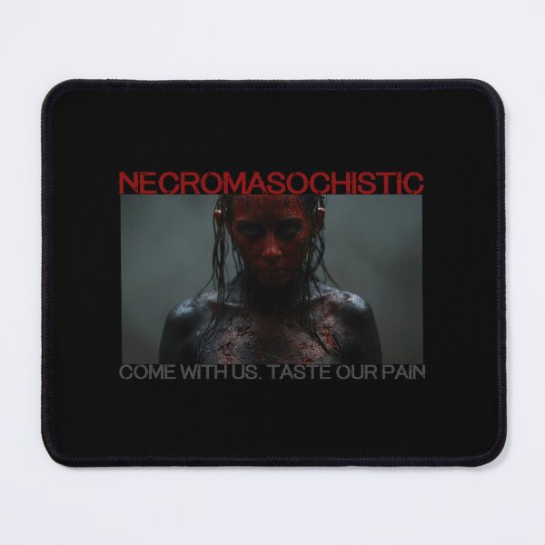 Item preview, necromasochistic. ORIGINAL HORROR ART MERCH designed and sold by Tabu Brand.