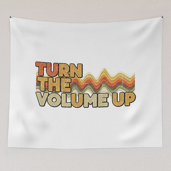 Item preview, Turn The Volume Up – Retro Audio designed and sold by Pollock.