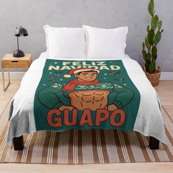 Item preview, Feliz Navidad with a Handsome Gay Twist designed and sold by Aryabek.