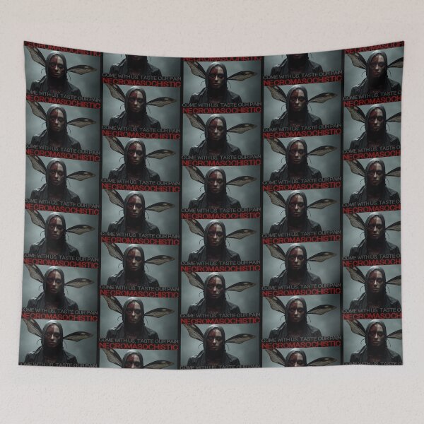 Item preview, necromasochistic. ORIGINAL HORROR ART MERCH designed and sold by Tabu Brand.