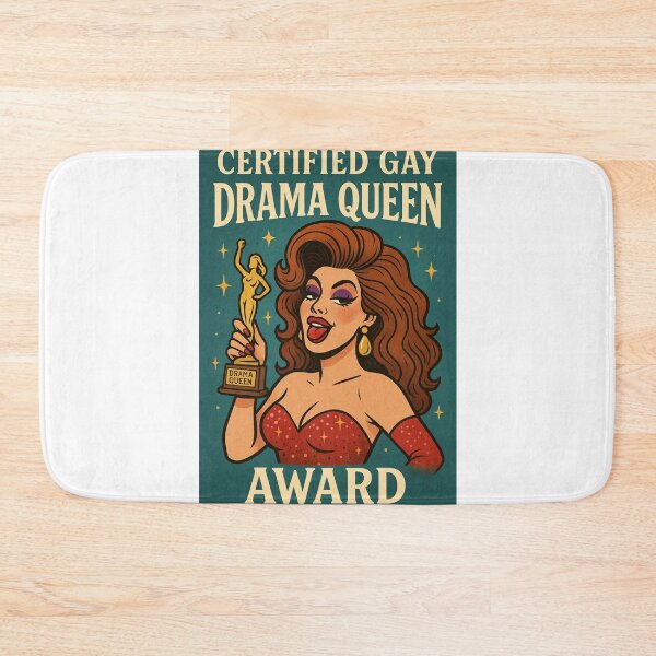 Item preview, Campy Drag Queen Drama Award with Classic Pageant Glam designed and sold by Aryabek.