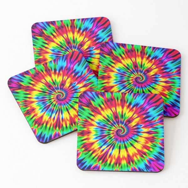 Item preview, Aesthetic Rainbow Tie Dye Vortex Flow designed and sold by HLPsychDesigns.