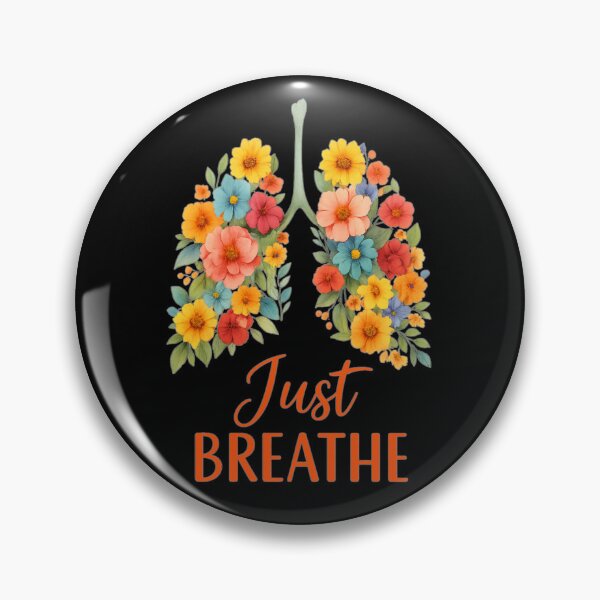 Item preview, Just Breathe Floral Lungs – Botanical Art (V.6) designed and sold by D-Islamic.