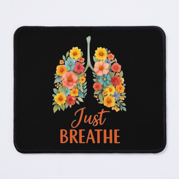 Item preview, Just Breathe Floral Lungs – Botanical Art (V.6) designed and sold by D-Islamic.