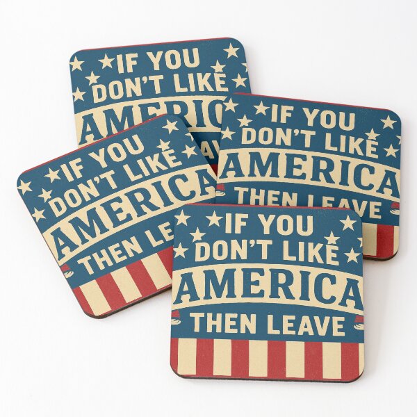 Item preview, If You Don't Like America Then Leave designed and sold by ChristopherKeough.