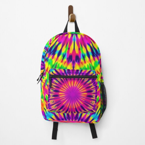 Item preview, Aesthetic Neon Tie Dye Hypnotic Spiral designed and sold by HLPsychDesigns.