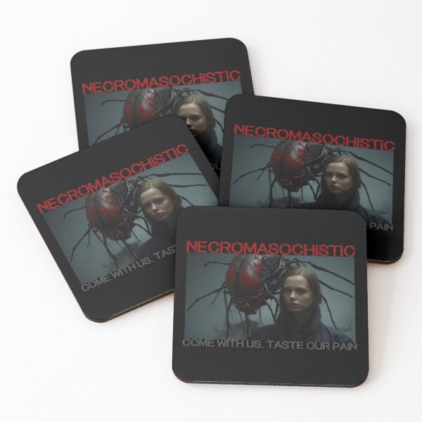Item preview, necromasochistic. ORIGINAL HORROR ART MERCH designed and sold by Tabu Brand.