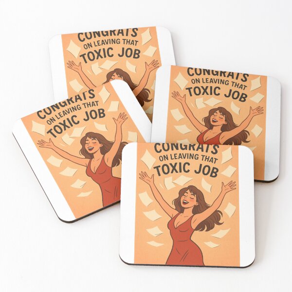 Item preview, Freedom from Toxic Job with Joyful Career Reset Vibes designed and sold by Aryabek.