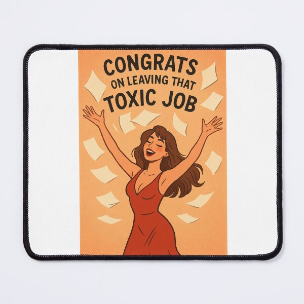 Item preview, Freedom from Toxic Job with Joyful Career Reset Vibes designed and sold by Aryabek.