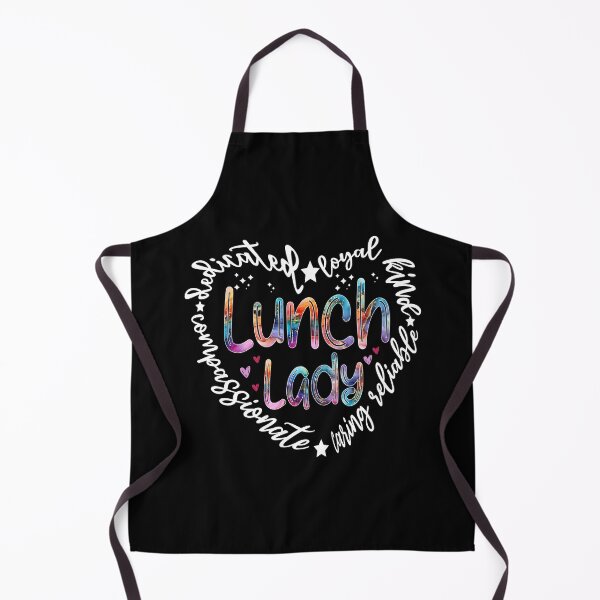 Item preview, Watercolor Galaxy Lunch Lady Heart of Kindness Design designed and sold by Nocturnal-Vines.