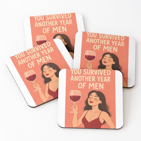 Item preview, Savage Feminine Celebration of Surviving Men with Wine and Sass designed and sold by Aryabek.