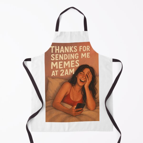 Item preview, Late Night Friendship Greeting with Sleepy Meme Laughter and Gratitude designed and sold by Aryabek.