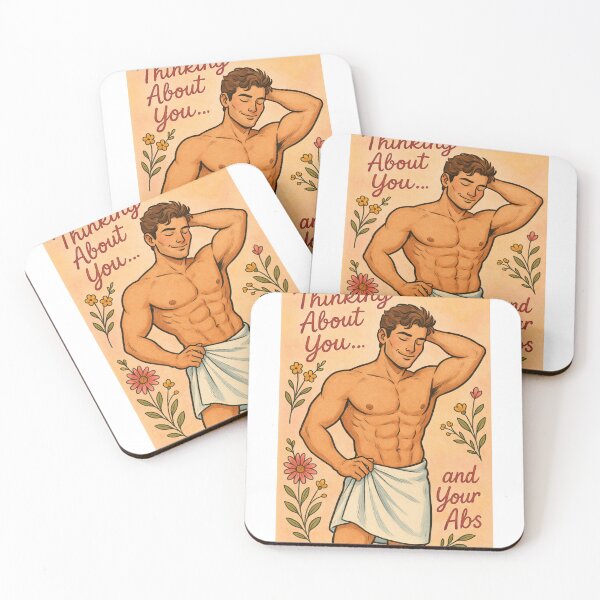 Item preview, Romantic and Playful Greeting Featuring Hot Guy and Floral Flirtation designed and sold by Aryabek.