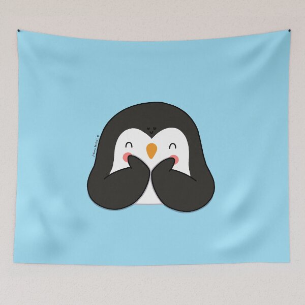 Item preview, Super Happy Penguin designed and sold by julianamotzko.