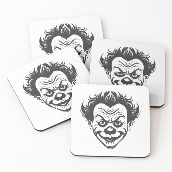 Item preview, vintage circus clown designed and sold by itswallcraft.