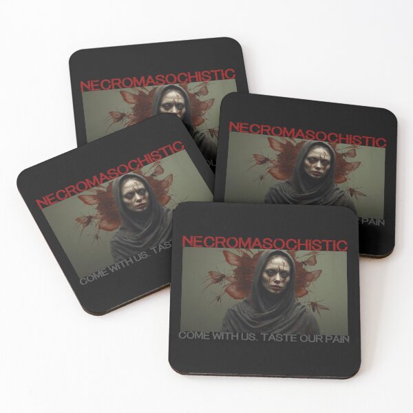 Item preview, necromasochistic. ORIGINAL HORROR ART MERCH designed and sold by Tabu Brand.