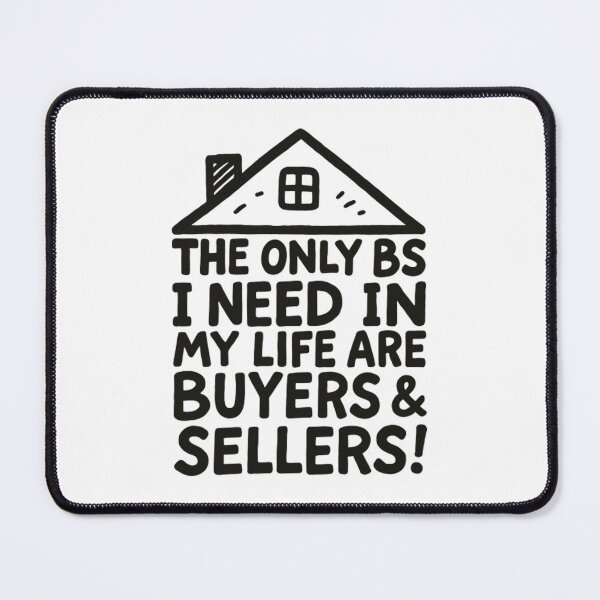 Item preview, The Only BS I Need - Funny Real Estate Agent designed and sold by Mason-Pride.