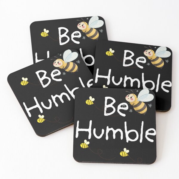 Item preview, : Be Humble - Cute Bees Inspirational Message designed and sold by Extremeallie.