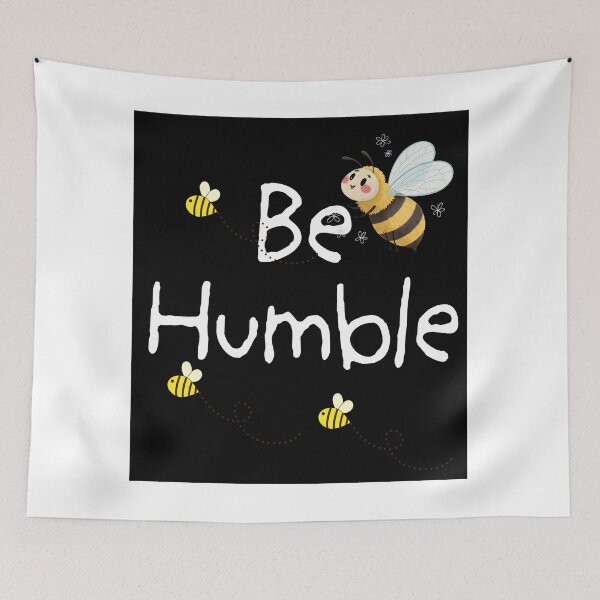 Item preview, : Be Humble - Cute Bees Inspirational Message designed and sold by Extremeallie.