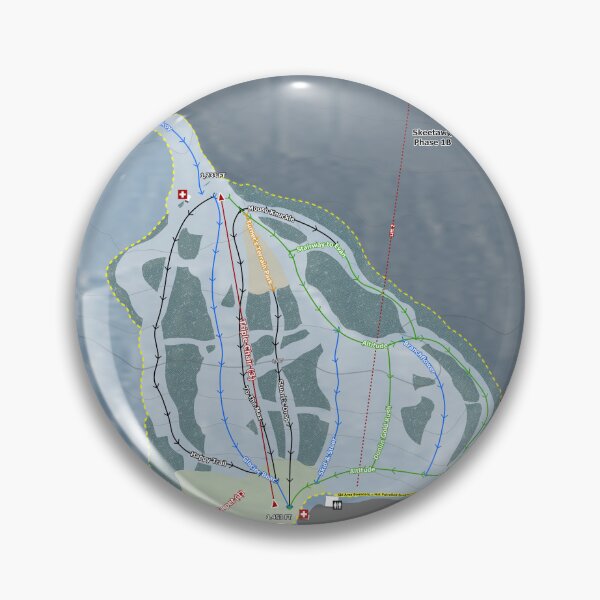 Item preview, Skeetawk Resort Trail Map designed and sold by Mapsynergy.