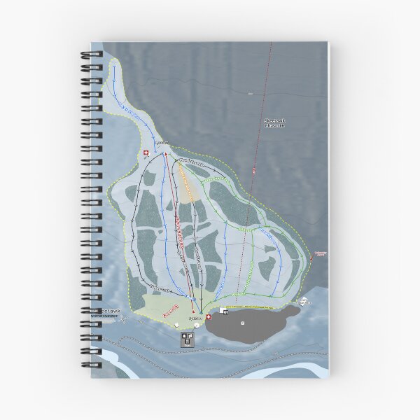 Item preview, Skeetawk Resort Trail Map designed and sold by Mapsynergy.