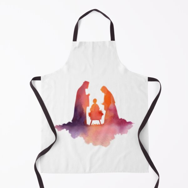 Item preview, Warm Nativity Watercolor Silhouette designed and sold by Teecha45.