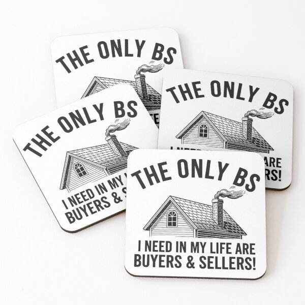 Item preview, The Only BS I Need - Funny Real Estate Agent designed and sold by Mason-Pride.