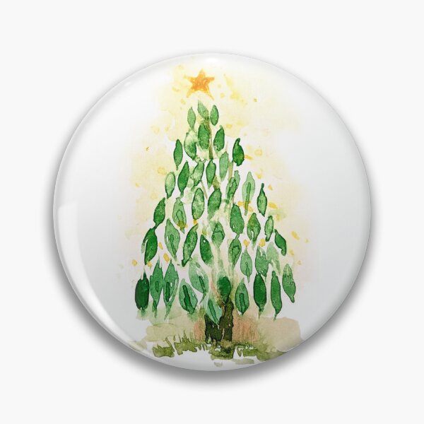 Item preview, Watercolor Holiday and Forever Tree designed and sold by Kara Draws.