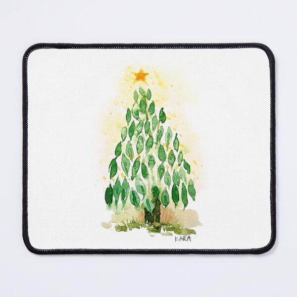 Item preview, Watercolor Holiday and Forever Tree designed and sold by Kara Draws.