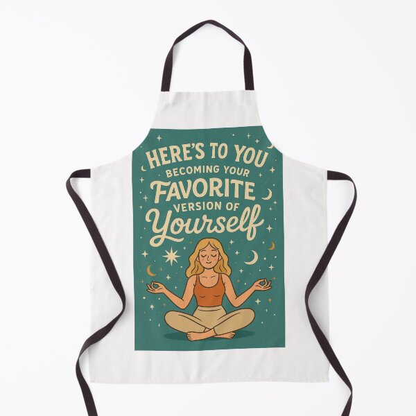 Item preview, Positive Affirmation Greeting with Blonde Woman Meditating Under Celestial Sky designed and sold by Places On Earth.