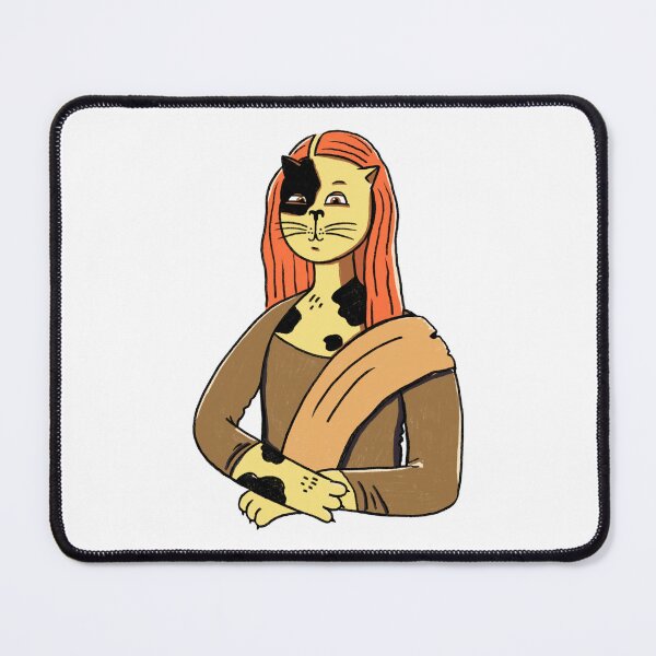 Item preview, cat monalisa designed and sold by itswallcraft.