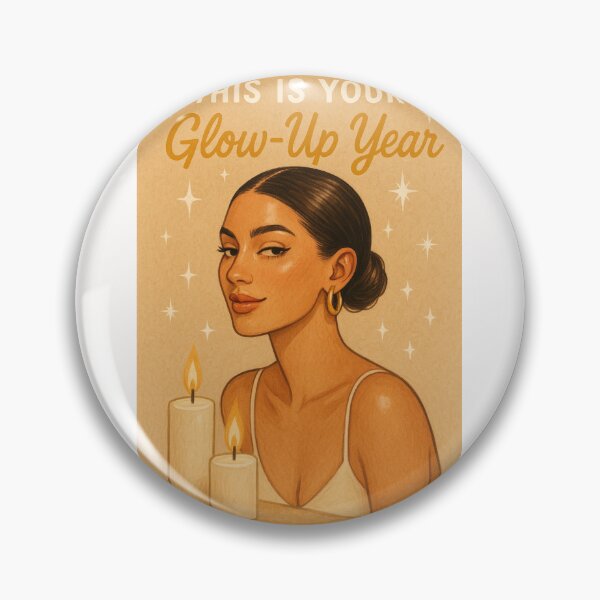 Item preview, Empowering Glow-Up Greeting with Confident Woman and Candlelight Ambience designed and sold by Places On Earth.